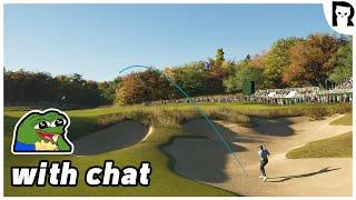 Lirik plays PGA TOUR 2K25