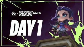 DAY 1 - TFT Tactician's Crown - Into the Arcane  [EN Broadcast]