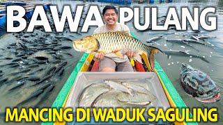 MANCING DI WADUK SAGULING LANGSUNG AKU BAWA PULANG! UDAH SIAPIN SEMUANYA BUAT IKAN YANG AKU DAPETIN!