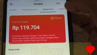 Cara Mengatasi Gagal Tarik Uang Snack Video :: No Telpon Terkait dengan Akun Lain