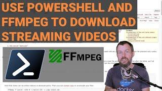 Download HLS Streaming Video with PowerShell and FFMPEG