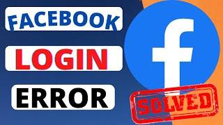 An Unknown Error Occurred Facebook|How to Fix Facebook Login Error 2022|Pubg Mobile|Iphone|Free Fire