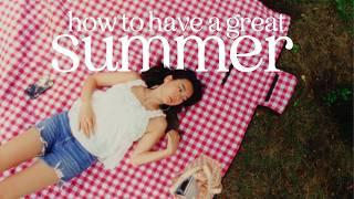 the ULTIMATE guide to summer  books to read, things to do, films to watch