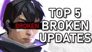 The 5 Most BROKEN Changes Ever Made In Valorant