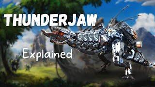 ThunderJaw - Explained (Horizon Forbidden West / Zero Dawn Lore)