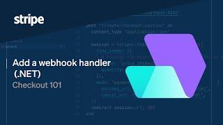 Checkout 101: Add a webhook handler (.NET)