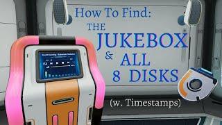 How To Find The JUKEBOX & ALL JUKEBOX DISKS (w. Timestamps) || Subnautica Below Zero