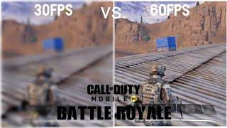 Call Of Duty: Mobile Battle Royale 30fps vs. 60fps