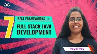 7 BEST FRAMEWORK For FULL STACK DEVELOPER