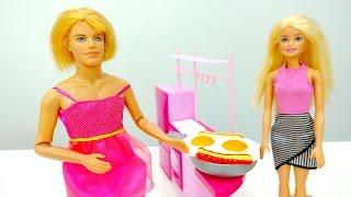 Барби и Кен поменялись ролями! Видео про куклы Barbie