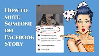 How to mute facebook story | How to mute someone on facebook story