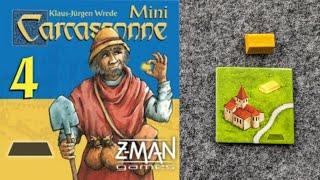 WHAT'S NEW Carcassonne Mini-Expansion The Gold Mines, PLAYTHROUGH, and RANKING