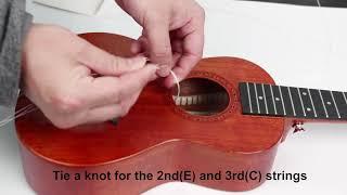 How to replace your ukulele strings