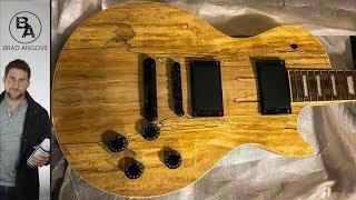 The Spalted Maple Top Les Paul Guitar Kit | Unboxing and Intro