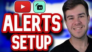 HOW TO SET UP ALERTS IN STREAMLABS OBS  (Youtube Tutorial)