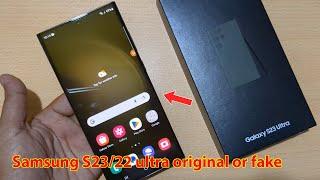 Cum se verifică Samsung s23 ultra original sau fals