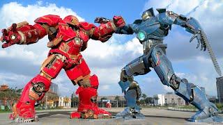 Iron Man vs Gipsy Danger Final Fight | Avengers vs Transformers - Paramount Pictures [HD]