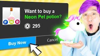 Can We Use ADOPT ME TIK TOK HACKS To GET A NEON PET POTION!? (NEW POTION AND PETS!)