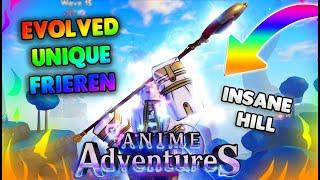 [SHOWCASE] MAX LEVEL EVOLVED UNIQUE FRIEREN IS INSANE* Anime Adventures Christmas Update Release