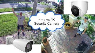 4mp vs 4K Security Camera (4mp vs 8mp)