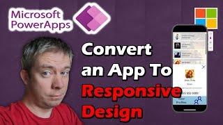 Converting an App to Responsive in Microsoft Power Apps
