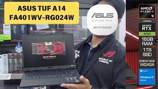 ASUS TUF A14 FA401WV-RG024W UNBOXING, REVIEW, SPECS, PHYSICAL APPEARANCE | ASUS BACOOR CAVITE