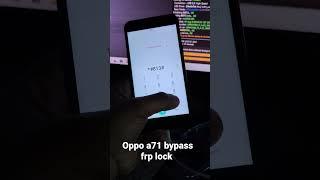 oppo a71 easy bypass frp lock done  #shorts #bypass_frp #phone#oppoa71