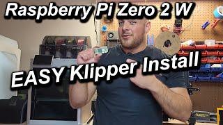 Install Klipper Using a Raspberry Pi Zero 2 W - Ender 3 Pro - EASY DIY