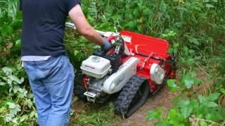 How to Use a Walk Behind Brush Mower - The Cyclone Flail Mower