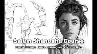 【$49 Salem Shanouha 2 Course】Head & Human Figure Drawing and Construction