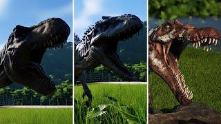 All Dinosaur Roar Jurassic World Evolution | Carnivore