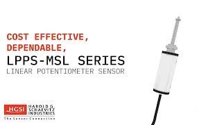 Linear Potentiometer Position Sensor LPPS-MSL Series