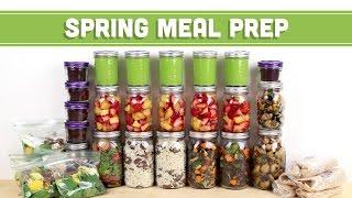 Meal Prep For The Week: Spring Seasonal & Vegan | Vegetarian! - Mind Over Munch