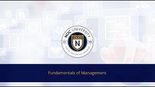 Fundamentals of Management