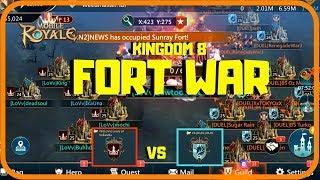 Mobile Royale: FORT WAR in Kingdom 8 ( LoVv vs. DUEL)