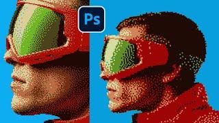 Master the Pixelated Dithered Effect in Photoshop!