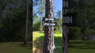 Lazy Pines Texas: Big Cabin and Little Cabin video.