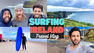 Surfing Trip In Ireland | HINDI Travel Vlog | ABTube Vlogs S1E3