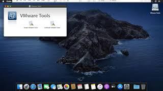 How to install VMware tools in macOS to make full screen of mac os in vmware
