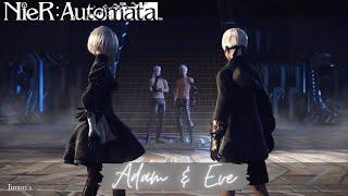 NieR Automata - Adam and Eve Boss Fight (9s)