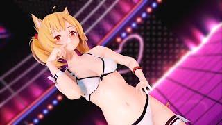 【Arknights R18 MMD】Sora Summer Flowers Bikini Good-night Kiss