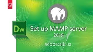 Set up a php MAMP server on Dreamweaver 2019