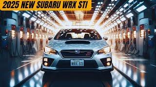 Finally 2025 Subaru WRX STI Officially Revealed - Here Are The Details Of This SPORT SEDAN