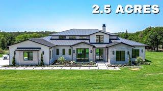 2.5 ACRES LUXURY HOUSE TOUR NEAR FORT WORTH | 5 BED | 4 BATH | 5100 SqFt Texas Real Estate
