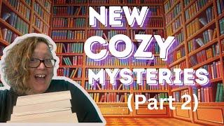 NEW COZY MYSTERY Releases October 2024: Part 2 #books #newreleases #cozymystery #cozymysteries