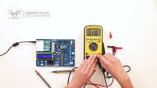 AXIOMET AX-174 - Digital multimeter - UNBOXING