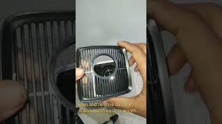 wzatco Yuva Go Projector dust mesh open & cleaning