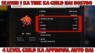 Iss Level 4 Ka Op Guild ka Approval Auto Hai Guys  || Op Guild Revealed 