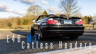 Modded E46 M3 -  External Mic (Status Gruppe Headers and Megan Racing Axleback)