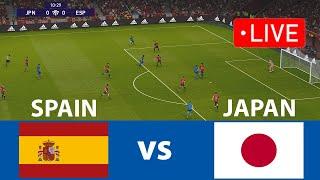 [LIVE] Japan vs Spain | Olympics 2024 Soccer - Men | Full Match Stream I eFootball Pes 21 Game